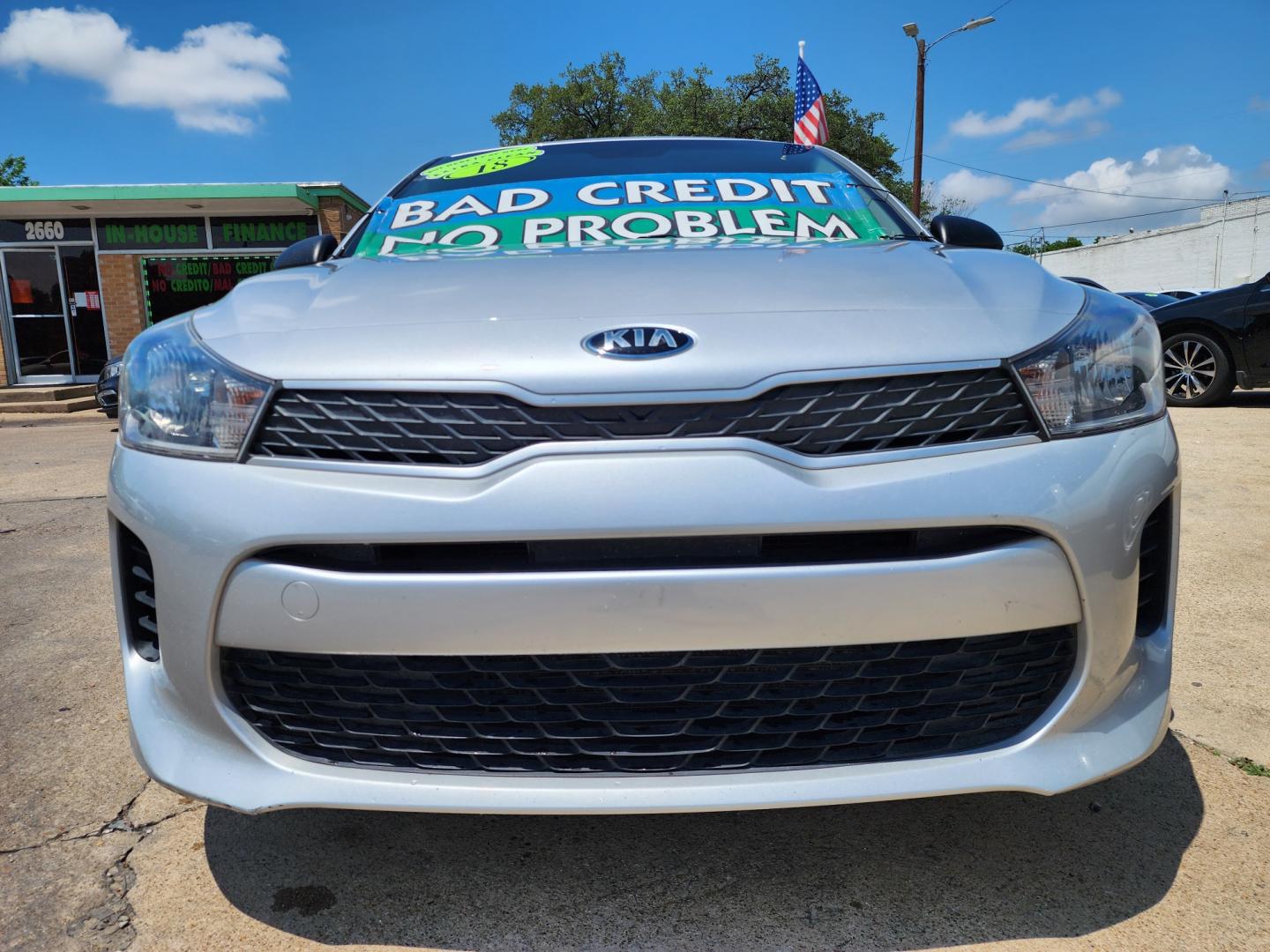 2018 SILVER Kia Rio LX (3KPA24ABXJE) with an 1.6L L4 DOHC 16V engine, 6A transmission, located at 2660 S.Garland Avenue, Garland, TX, 75041, (469) 298-3118, 32.885551, -96.655602 - Welcome to DallasAutos4Less, one of the Premier BUY HERE PAY HERE Dealers in the North Dallas Area. We specialize in financing to people with NO CREDIT or BAD CREDIT. We need proof of income, proof of residence, and a ID. Come buy your new car from us today!! This is a Very clean 2018 KIA RIO LX - Photo#9